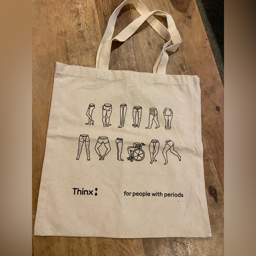 Thinx canvas tote brand new
